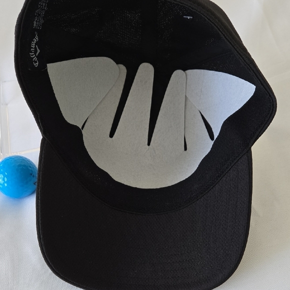 Callaway Black Golf Cap Sz S/M NWT - Picture 7 of 8